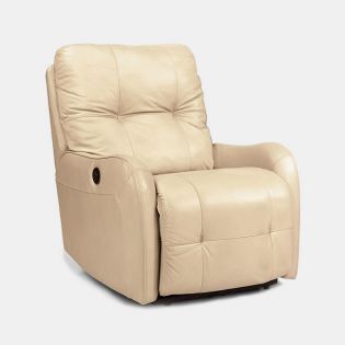  1183-50  Leather Recliner