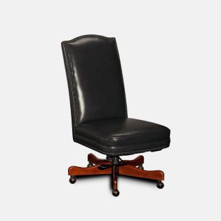  EC373-097  Top Leather CEO Chair (Dark Gray)